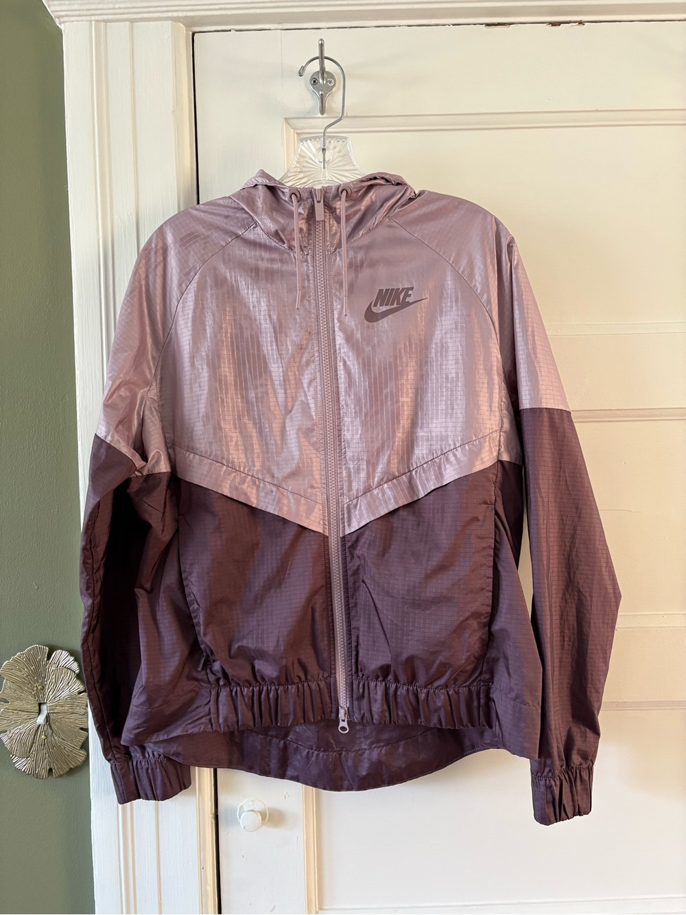 Nike Purple Windbreaker Jacket